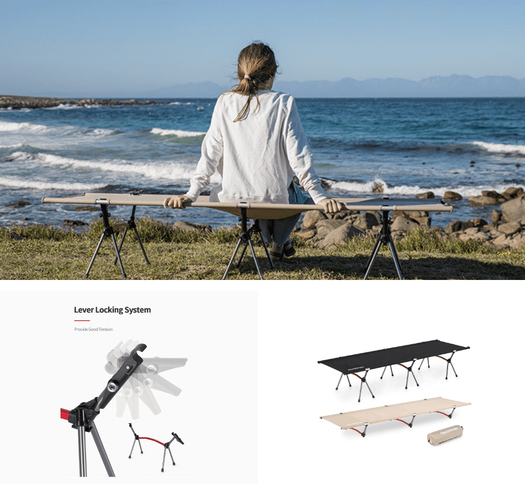 Naturehike コット ベッド 2WAY
